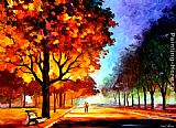 Leonid Afremov FLAMING NIGHT